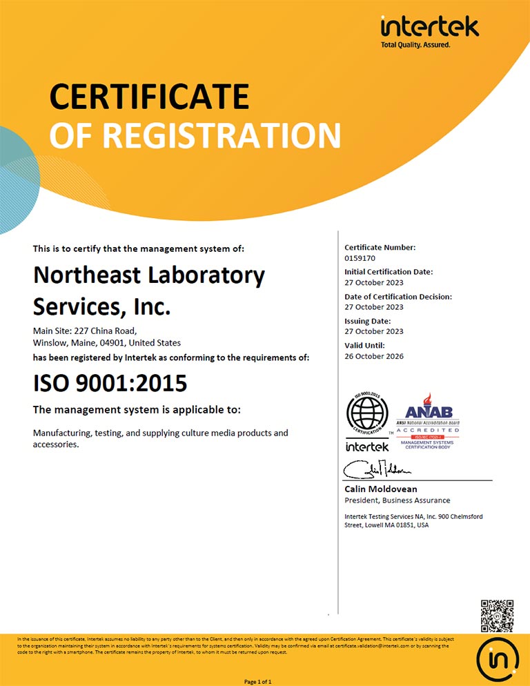 Our ISO-9001 Ceritification