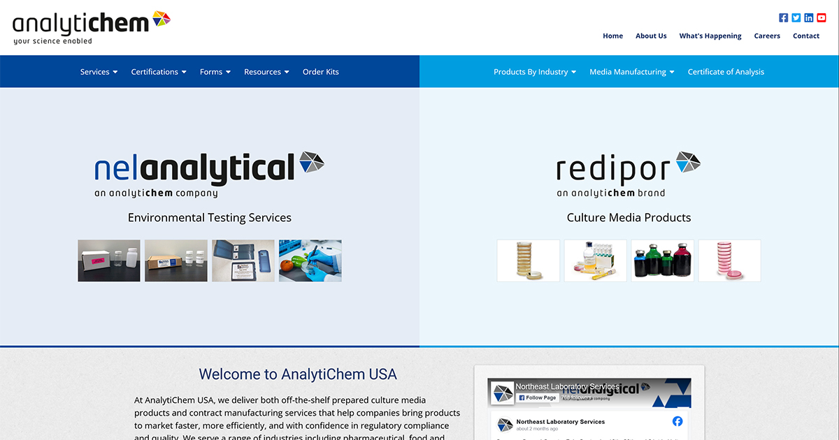 Northeast Laboratory Services Answers for a Healthier Environment